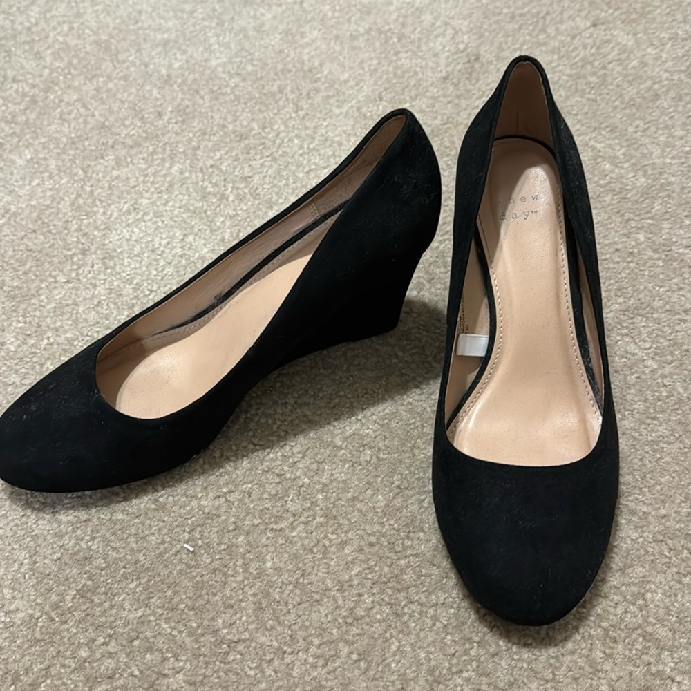 A new day black heels